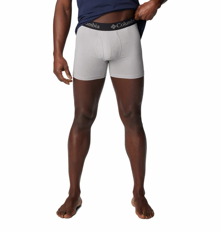 BOXER MASCULINO COLUMBIA PERFORMANCE COTTON/STRETCH 3PK SOLID BOXER BRIEF – foto 3
